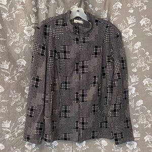 Coldwater Creek Zip Up Sweatshirt Jacket